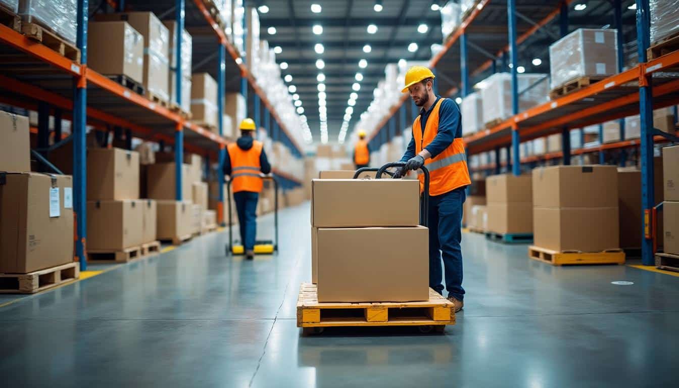 Optimiser les flux logistiques lors de la manutention en entrepôt