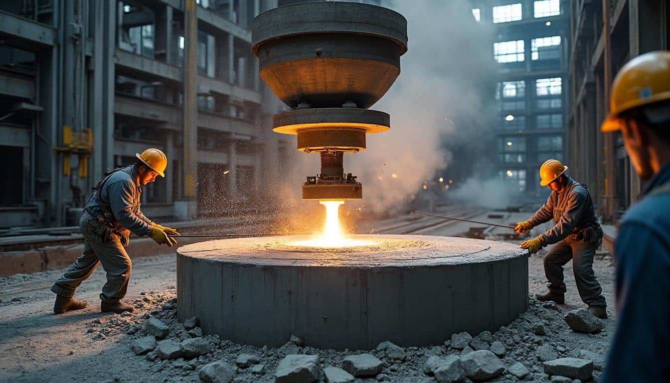 Les solutions de poutre pour la manutention dans une centrale à béton armé