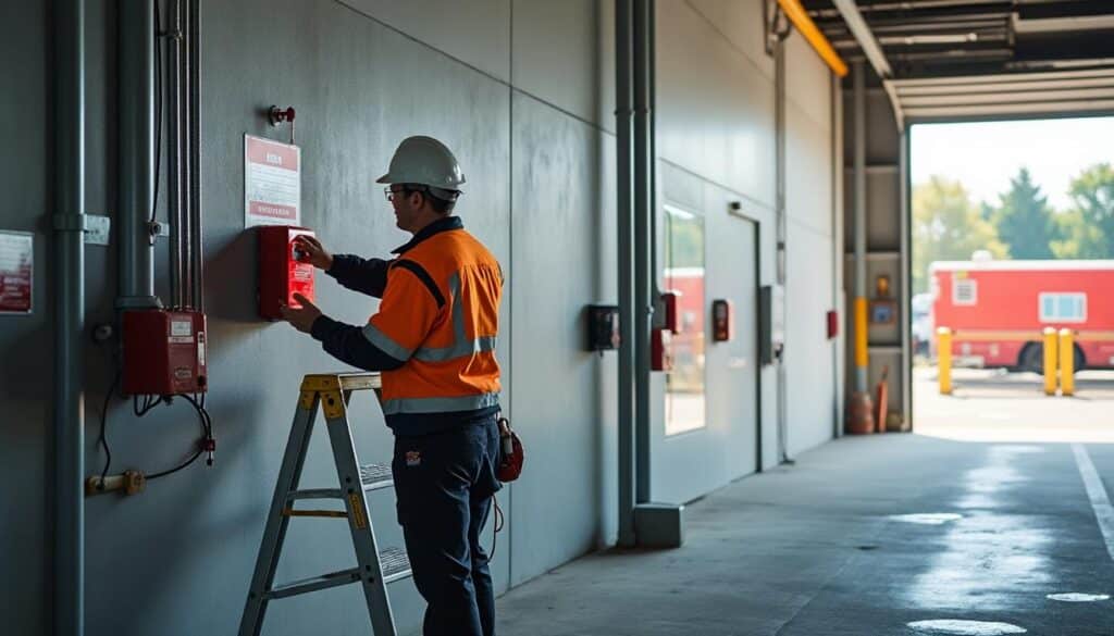 Comment assurer la maintenance de la sécurité incendie dans un entrepôt grâce à la téléalarme ?