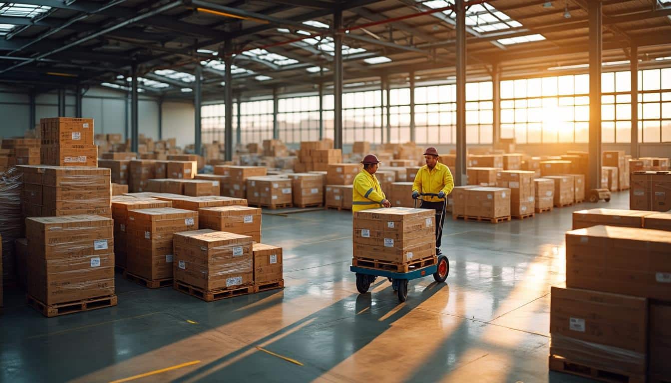 La gestion des flux industriels dans le transport entrepôt