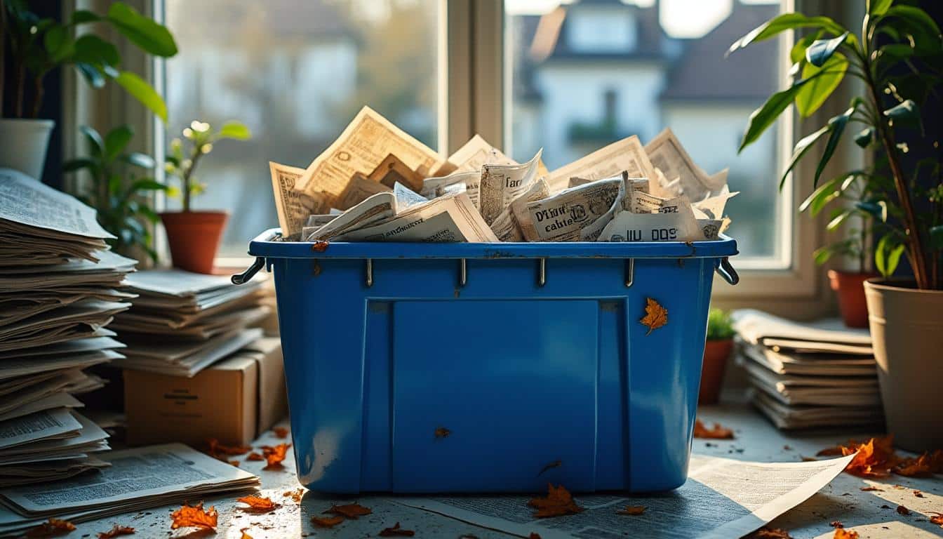 Conteneur papier : optimiser le tri et recycler efficacement