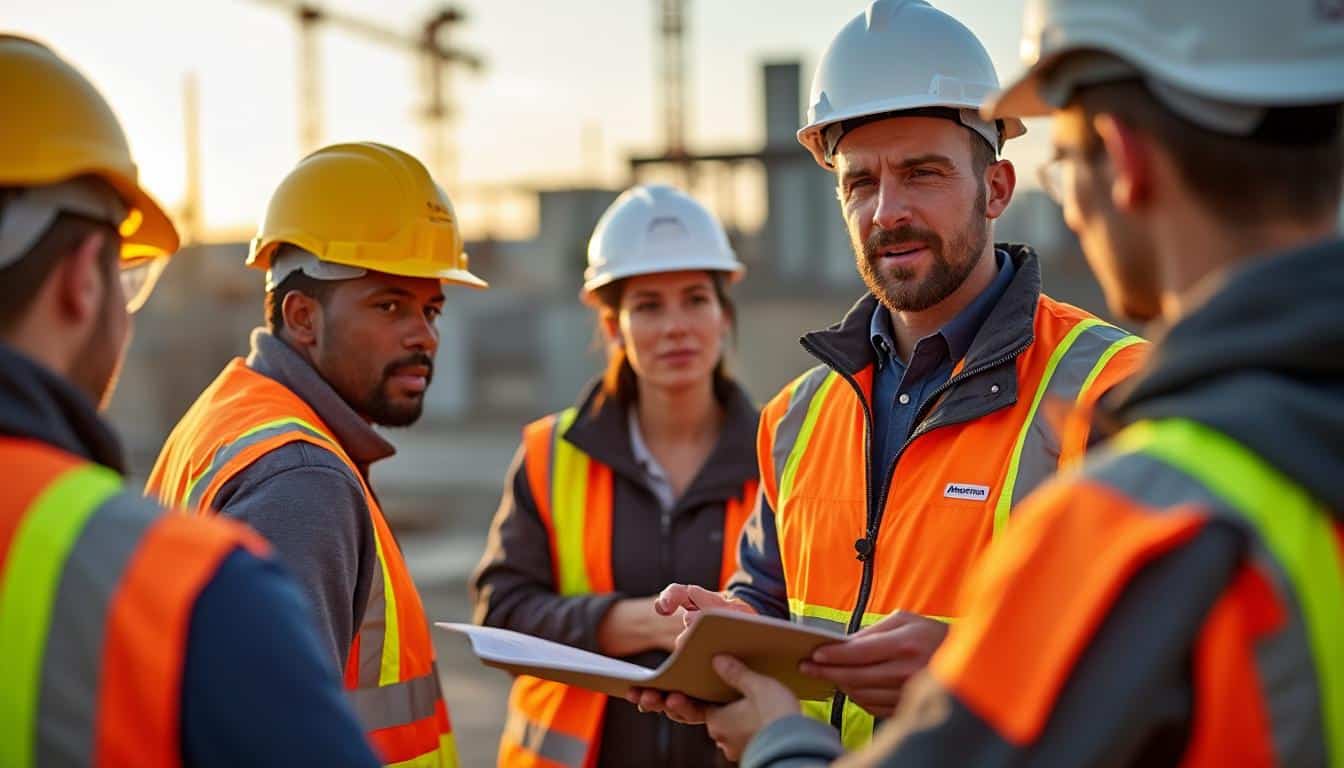 Illustration: Les étapes clés pour réussir une mission d’intérim BTP avec Manpower à Bordeaux