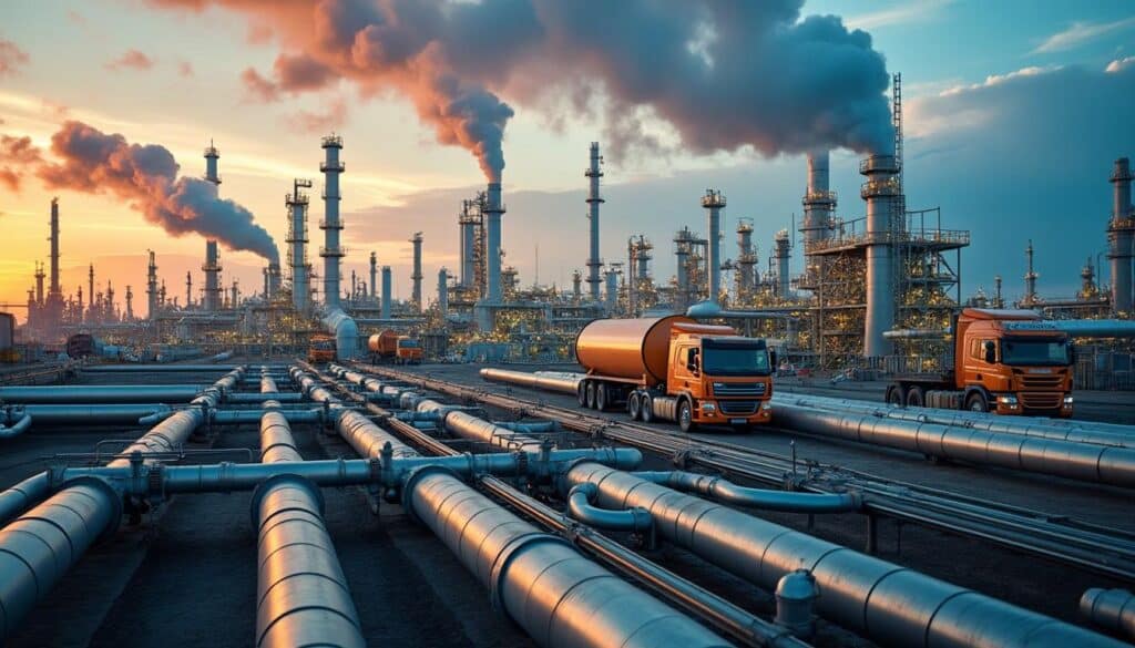 L’impact du raffinage sur les chaînes logistiques de l’énergie industrielle