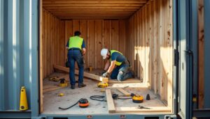 Container agencement : solutions modulaires sur mesure à Lyon