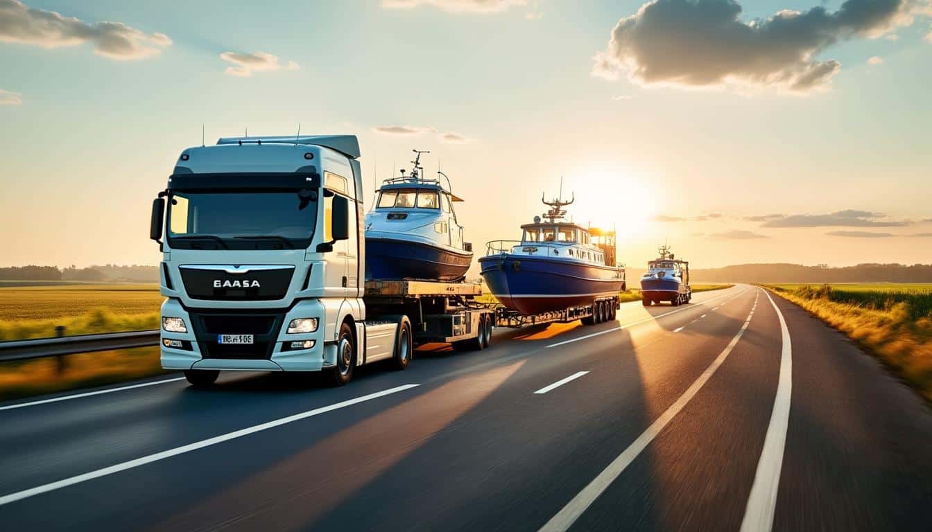 Illustration: Quels types de bateaux peut-on transporter par la route ?