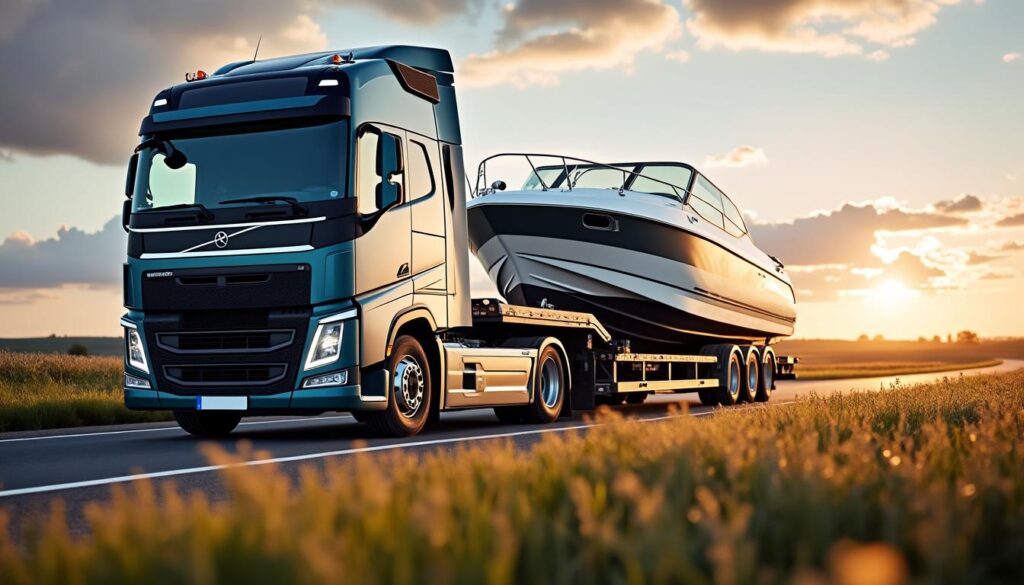 Transport routier de bateau : guide complet pour un déplacement sécurisé