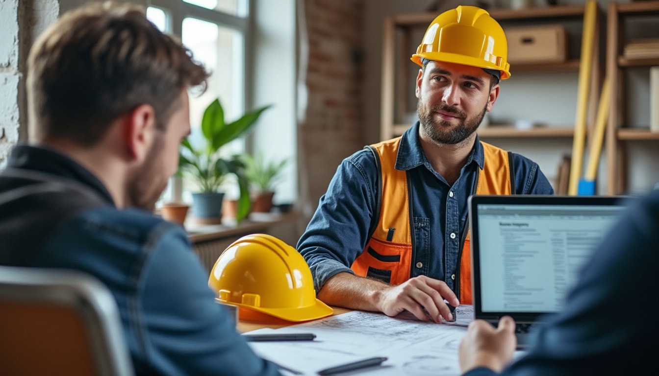 Illustration: Comment fonctionne le service de demande de devis chez btp-chantier.fr ?