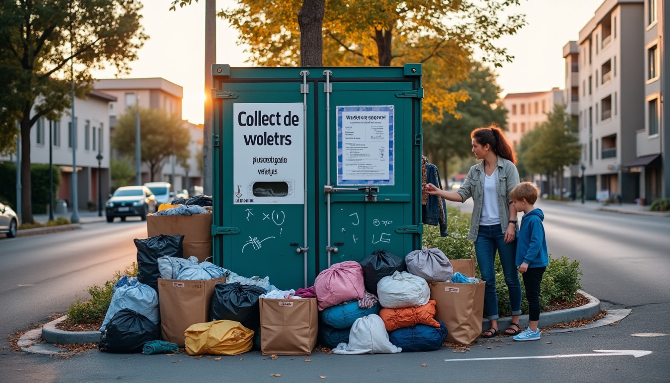 Illustration: Comprendre l’utilité d’un container dédié aux vêtements usagés
