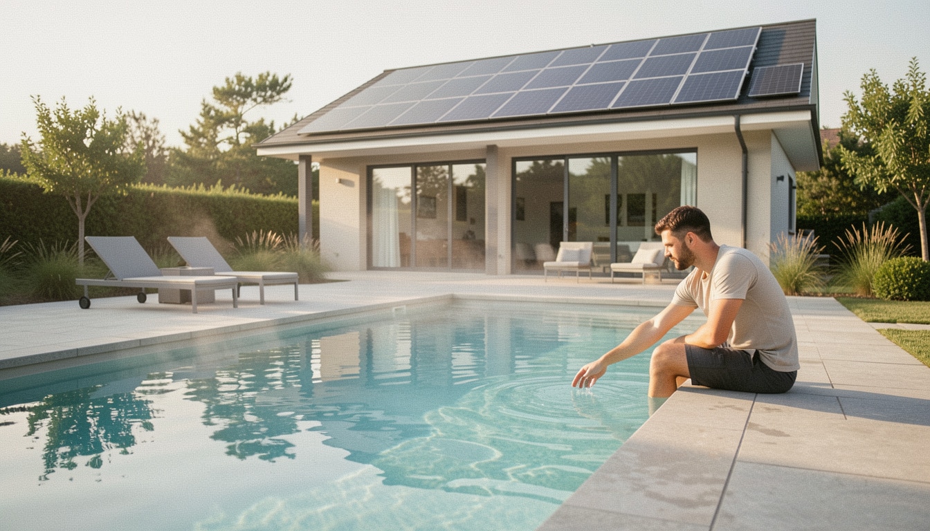 Chauffer sa piscine avec des panneaux solaires
